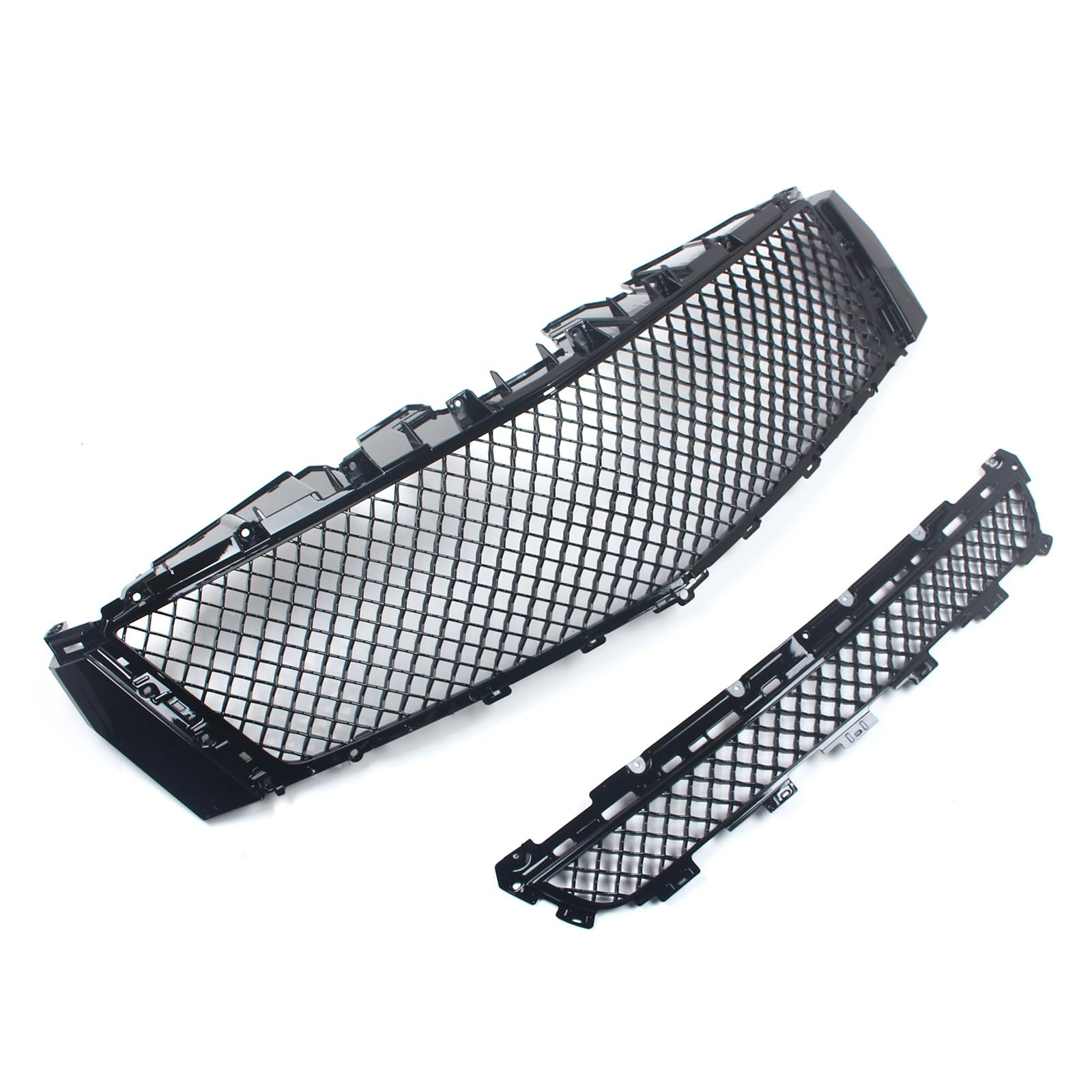 Amazon.com: FINMOKAL Front Bumper Grille Grill Mesh Cover Kit